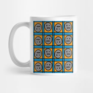 Unhappy face Mug